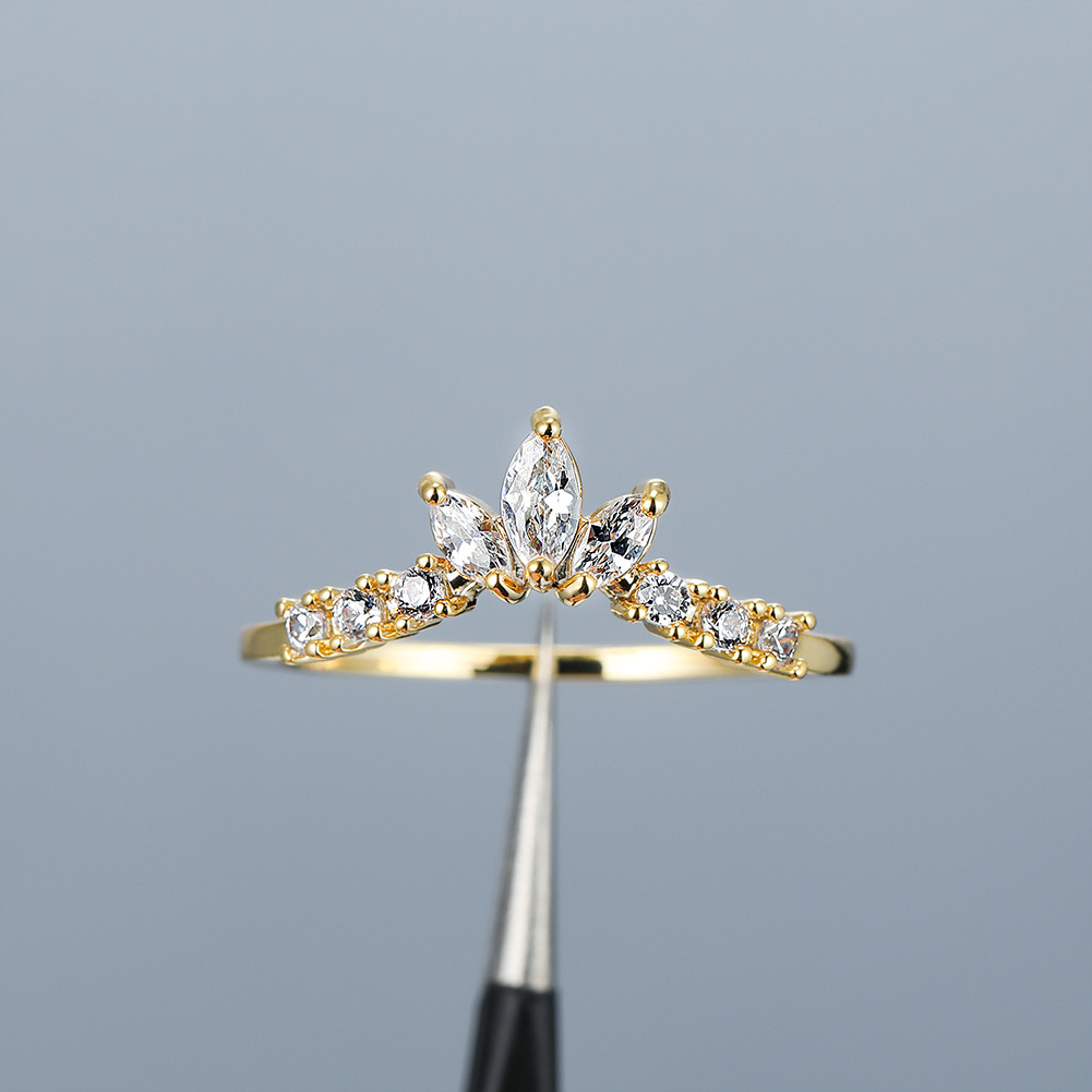 Gold Marquise Ring