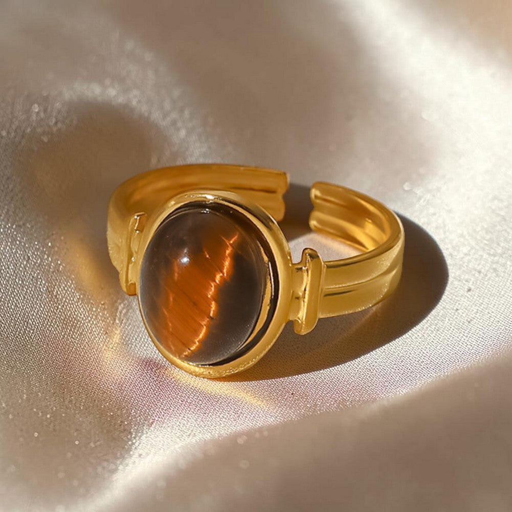 Tiger's Eye Ring